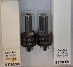 Pair Jan Ckr 5Y3GT/G Ken-rad Hanging Filament/sup Rod Tubes, B&k 747B Tested. Fixed Price $17.95.