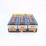 3 X EL41 Radiotechnique Tube. Mullard Branded. Copper Rods. Cu Ena. Fixed Price $95.99.