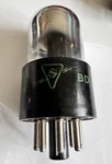 1 Nos 6SL7GT Sylvania Black Plate Chrome Top Vacuum Tube. Fixed Price $48.00.
