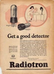 Antique 1925 Radiotron WD-11 WD-12 Detector 1920S Print Rca Miraco ULTRA5. Fixed Price $14.50.