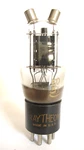 One 1950+/- Raytheon RK34 (2C34) Triode Tube TV7D Tested 50/51, MIN:33/33. Fixed Price $15.50.