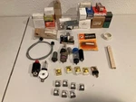 Vintage Ham Rafio Tubes, Relays Part Electron Rca Victor Sylvania Kenrad. Fixed Price $74.99.