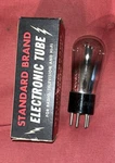 Cunningham 37 Small Globe Vacuum Electron Radio Tube Engraved Base Rare - Vtg. Fixed Price $99.99.