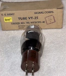 Hytron VT-25 Type 10 Vacuum Tube Amplitrex Tested 93%. Fixed Price $90.00.