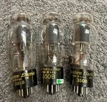 Western Electric 350B Vacuum Tubes (set Of 3) - Tested & Working From Japan. Fixed Price $1287.99.