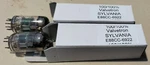 E88CC 6922 Sylvania Usa Audio Triode Valve Tube Used Tested Matched Pair. Fixed Price $169.86.