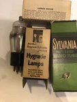 New Vintage Sylvania Electron Vacuum Tube #34 Super Airline. Fixed Price $14.00.