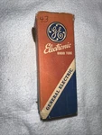 Strong General Electric Type 43 Tests Good-tube Radio, Tv Amp, Audio Ham. Fixed Price $6.00.