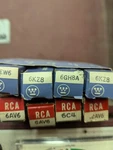 Vintage Electron Tubes. 4 Rca, Westinghouse Nos. Fixed Price $19.95.