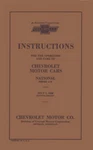 1928 Chevrolet Capitol Truck, National, Owner's Manual. Fixed Price $35.00.