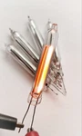 2 Pcs Rare Vintage IN-3B-1 Nixie Neon Tube Vacuum Clock Lamp Long Bulb Indicator. Fixed Price $12.00.