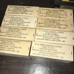 Lot Of Nos Ken-rad VT-153 12C8 Vacuum Tube Military Army Signal Corp. Fixed Price $40.00.