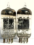 6072A Tube 12AY7 Black Plate Ge 3 Mica TV7 Tested Strong Balanced Please Read. Fixed Price $50.00.