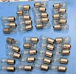 (33) Bulbs New Military Issue 6240-00-850-4280 (1003, 151577, 2624 A6B3. Fixed Price $19.50.