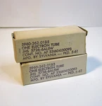 Vintage Lot Of 2 Sylvania Electron Tubes No: Jhs 576-6AL5W Television Radio Nos. Fixed Price $9.99.