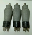 Lot Of 3 Majestic Engraved Base G58S Radio/audio Shielded Tubes, Untested. Fixed Price $29.95.