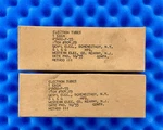 Two 6L6G Tubes /amplitrex Tested Smoked Glass /d Get/western Electric. Fixed Price $235.00.