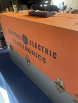 Vintage Radio Tv Repairman Caddy Orange Case With Guitar Amp Tubes. Fixed Price $499.00.