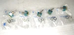 (5) Alco Mta 206N Miniature Dpdt Toggle Switch (012826). Fixed Price $22.50.