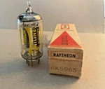 Unused Raytheon Sylvania Uniline Gb 5965 Gold Pins Vacuum Tube Nib. Fixed Price $58.99.