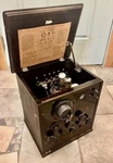 1924 Federal Telephone & Telegraph Model 110 Tabletop Broadcast Radio, Rare. Fixed Price $779.99.