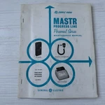 Ge Mastr Progress Line Personal Series Fm Radio Maintenance Manual Vhf. Fixed Price $10.00.