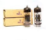 Matched Pair 6H6P-I/6N6P/6H6P/ECC99 Valve Tubes. Same Date Gold Grid. New.. Fixed Price $39.00.