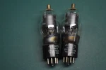 6K7G Jan VT-86-A Sylvania Audio Receiver Power Vacuum Tubes Tested Pair. Fixed Price $32.99.