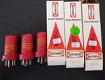 5693/6SJ7 Red Raytheon(rca) Vacuum Tubes Nos Pc Lot #3. Fixed Price $89.99.