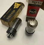 New Vintage Sylvania Radio Tube 50Y6GT & 50Y7GT. Fixed Price $40.00.
