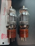 Pair Westinghouse 807 Tubes, Closely Matched, Tested 90%+. Fixed Price $24.00.