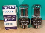 Pair Of Tung-sol 6SN7GTB Nos Nib Vacuum Tubes 7% Matched. Fixed Price $150.00.