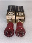 Matched Pair Westinghouse WL5693 Metal Vacuum Tubes TV7 Tested Nos Nib. Fixed Price $70.00.