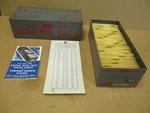Vintage Automobile Radio Dial Belts General Cement W/ Case Over 100 Pcs. Nos!. Fixed Price $219.00.