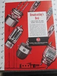 Magazine 1956 Rca Broadcasting Tubes Radio Tv Station Electron 833-A 5563-A. Fixed Price $25.00.