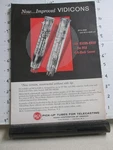 Magazine 1957 Rca Vidicon Tubes Camera 6326A 750 Mesh Tv Radio Station. Fixed Price $18.00.