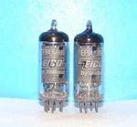 EF94 Eico Mullard Radio Audio Amplifier Vacuum Tubes 2 Valves Britain 6AU6A. Fixed Price $17.89.