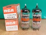 Pair Of Tungsram (rca Label) 12AX7 ECC83 Vacuum Tubes #2. Fixed Price $100.00.