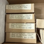 Lot Of 4: Raytheon Closely Date Matched Subminiature Tubes Nos 1956 CK-6247. Fixed Price $23.00.