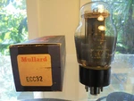 Mullard ECC32 CV181 6SN7GT Pan Getter Weld Plate British Vintage Valve Tube. Fixed Price $590.00.