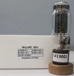 GZ33 Mullard "o" Getter Triple Mica Made In Gt.britian Amplitrex Tested. Fixed Price $144.00.