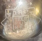 1930S RGN504 Telefunken Globe Tube 1801/G504/KL73302/G430/PV430 Silver Plates. Fixed Price $147.50.