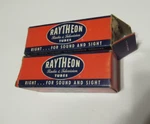 Two Raytheon 2G21 Vacuum Tubes Original Boxes New Old Stock. Fixed Price $50.00.