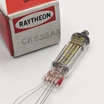 Raytheon CK533AX Tube, New, Made In Usa Nos. Fixed Price $35.95.