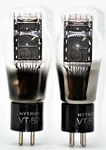 VT52 Matched Pair Tubes Hytron Mono Plate Special 245 2A3 345 Amplifier. Fixed Price $2550.00.