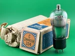 Cunningham C-324 Globe Engraved Base Vacuum Tube Collector's Box Tested-weak. Fixed Price $20.03.