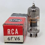 Vintage Rca Radiotron 6FV6 Audio Amplifier Rectifier Electron Vacuum Tube. Fixed Price $6.79.
