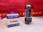 Tung-sol 5Y4GA Vacuum Tube Rectifier Tested Good. Fixed Price $14.95.