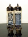 Rare Valvo/philips E80L Tubes Gold Pins - Holland 1963 Very Strong. Fixed Price $39.99.