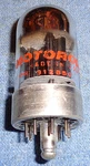 Motorola 7F7 Vacuum Tube - Black Plate 1958 Vintage Audio Twin Triode. Fixed Price $25.00.